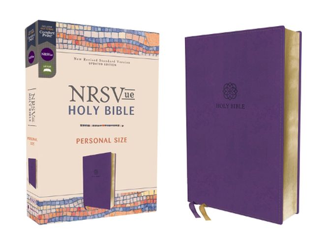 Cover image for NRSVue, Holy Bible, Personal Size, Leathersoft, Purple, Comfort Print