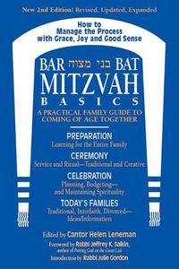 Cover image for Bar/Bat Mitzvah Basics 2/E: A Practical Family Guide to Coming of Age Together