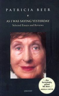 Cover image for As I Was Saying Yesterday: Essays