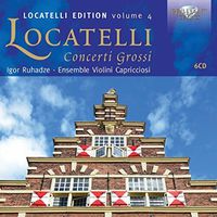 Cover image for Locatelli: Concerti Grossi (Locatelli Edition Volume 4)
