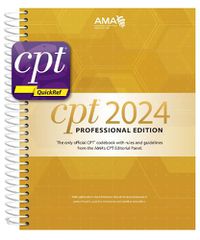 Cover image for CPT Professional 2024 and CPT QuickRef App Bundle