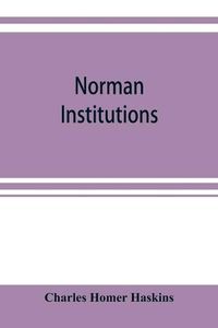 Cover image for Norman institutions