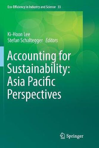 Cover image for Accounting for Sustainability: Asia Pacific Perspectives