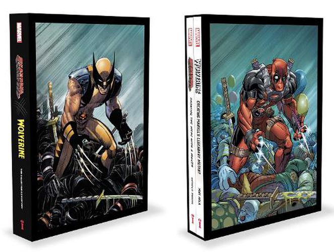 Cover image for Marvel's Deadpool and Wolverine: The Illustrated History Box Set