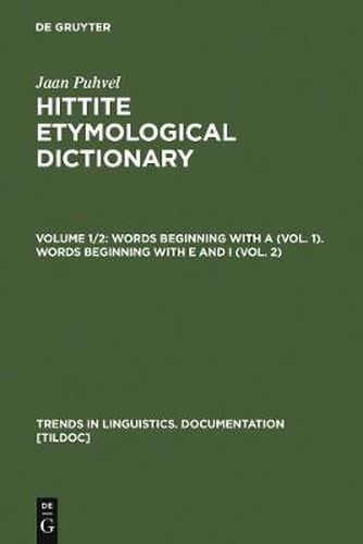 Cover image for Words beginning with A (Vol. 1). Words beginning with E and I (Vol. 2)