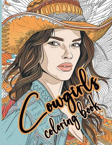 Cover image for Cowgirls Coloring Book