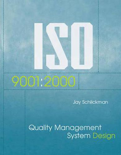 Cover image for ISO 9001:2000 Quality Management System Design