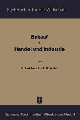 Einkauf in Handel Und Industrie