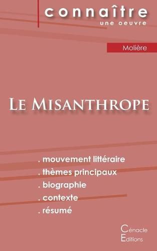 Cover image for Fiche de lecture Le Misanthrope de Moliere (Analyse litteraire de reference et resume complet)