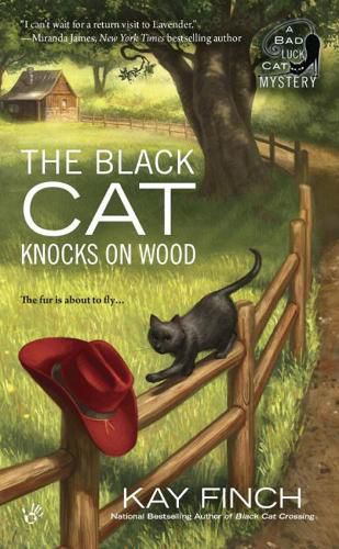 Cover image for The Black Cat Knocks On Wood: A Bad Luck Cat Mystery