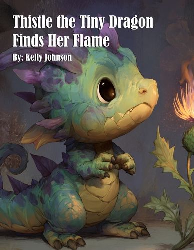 Cover image for Thistle the Tiny Dragon Finds Her Flame