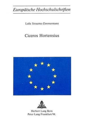 Cover image for Ciceros Hortensius