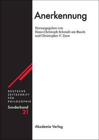 Cover image for Anerkennung