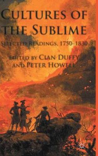 Cover image for Cultures of the Sublime: Selected Readings, 1750-1830