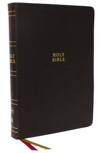 Cover image for NKJV Holy Bible, Super Giant Print Reference Bible, Brown Bonded Leather, 43,000 Cross References, Red Letter, Thumb Indexed, Comfort Print: New King James Version