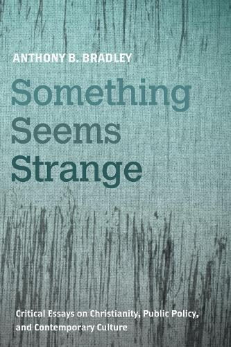 Something Seems Strange: Critical Essays on Christianity, Public Policy, and Contemporary Culture