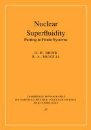 Cover image for Nuclear Superfluidity: Pairing in Finite Systems