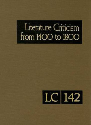 Cover image for Literature Criticism from 1400 to 1800