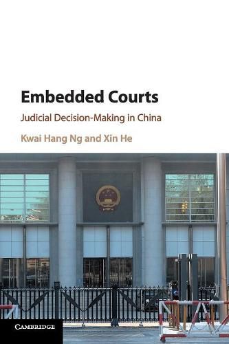 Cover image for Embedded Courts: Judicial Decision-Making in China