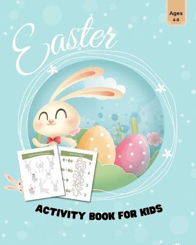 Cover image for Easter Activity Book for Kids Ages 4-8