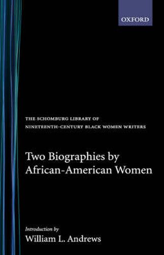 Cover image for Two Biographies of African-American Women