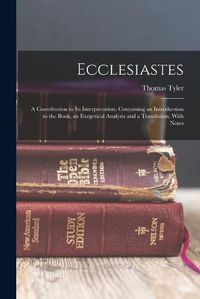 Cover image for Ecclesiastes