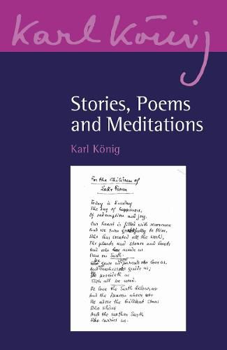 Cover image for Stories, Poems and Meditations