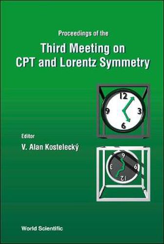 Cover image for Cpt And Lorentz Symmetry - Proceedings Of The Third Meeting