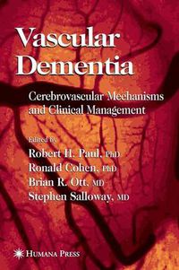 Cover image for Vascular Dementia: Cerebrovascular Mechanisms and Clinical Management