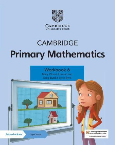 Cover image for Cambridge Primary Mathematics Workbook 6 with Digital Access (1 Year)