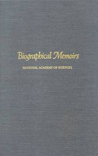 Cover image for Biographical Memoirs: Volume 63