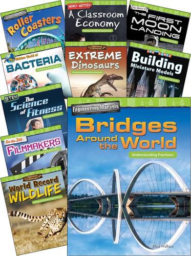 Cover image for Fractions and Decimals for Fifth Grade, 10-Book Set