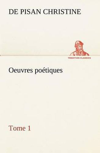 Cover image for Oeuvres poetiques Tome 1