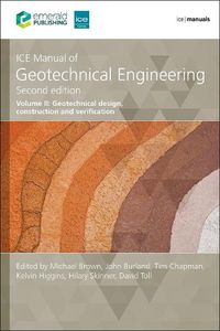 Cover image for ICE Manual of Geotechnical Engineering Volume 2