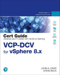 Cover image for VCP-DCV for vSphere 8.x Cert Guide