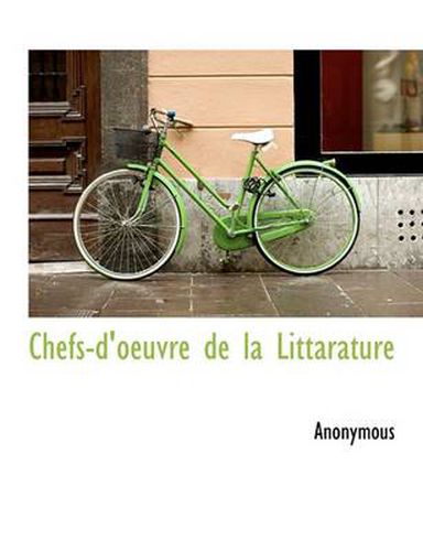 Cover image for Chefs-D'Oeuvre de La Littarature