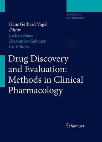 Cover image for Drug Discovery and Evaluation: Methods in Clinical Pharmacology