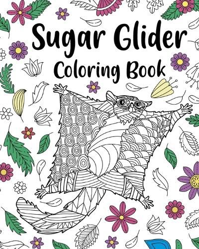 Cover image for Sugar Glider Coloring Book