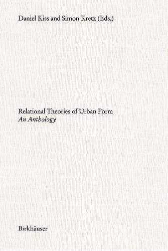 Cover image for Relational Theories of Urban Form: An Anthology