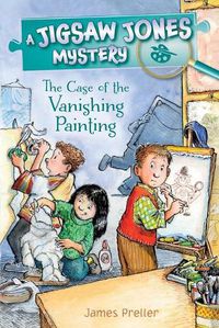 Cover image for Jigsaw Jones: The Case of the Vanishing Painting