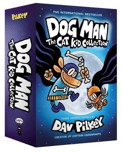 Cover image for Dog Man: The Cat Kid Collection: From the Creator of Captain Underpants (Dog Man #4-6 Box Set)