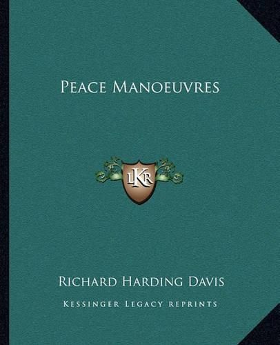 Cover image for Peace Manoeuvres