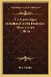 Cover image for Die Auswartigen Hoheitsrechte Der Deutschen Einzelstaaten (1908)