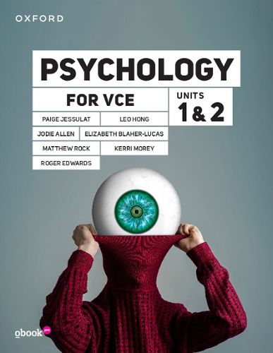 Cover image for Psychology for VCE Unit 1 & 2 Student Book+obook pro