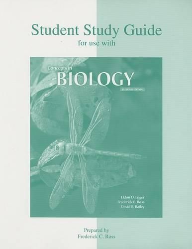 Cover image for Concepts in Biology: Student Study Guide