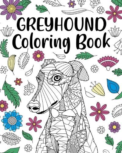 Cover image for Greyhound Coloring Book