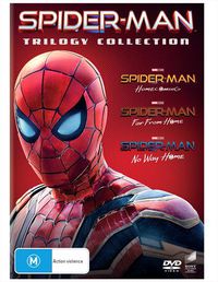 Cover image for Spider-Man - Far From Home / Homecoming / No Way Home | 3 Movie Franchise Pack