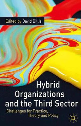 Cover image for Hybrid Organizations and the Third Sector: Challenges for Practice, Theory and Policy