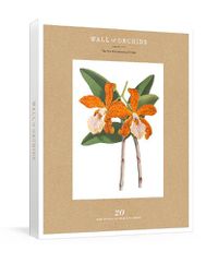 Cover image for Wall Of Orchids: 20 Rare Botanical Prints to Frame