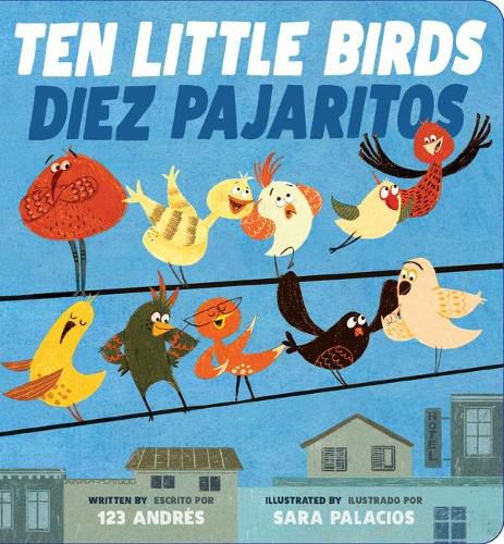 Cover image for Ten Little Birds / Diez Pajaritos
